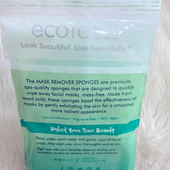 ecotools mask remover sponges - Picture 3 of 4